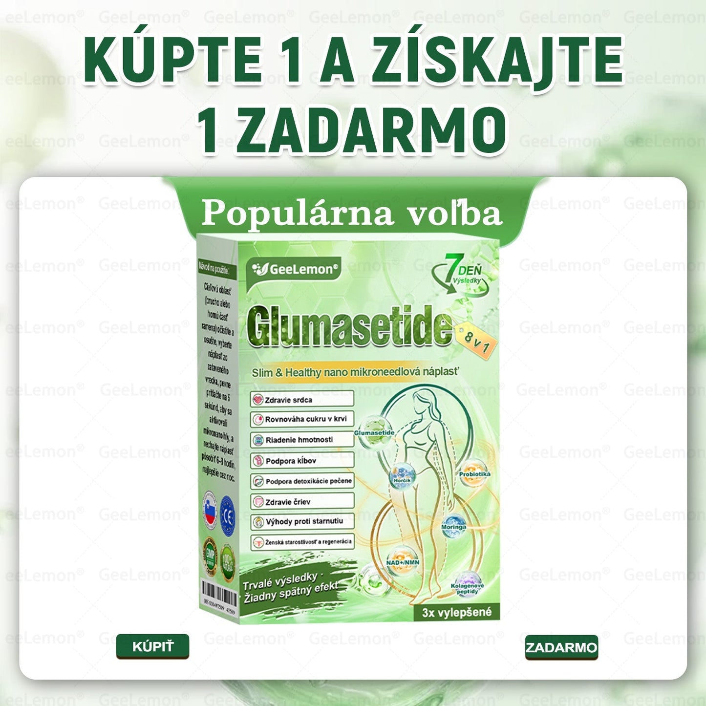 🎁 Zostáva už len 5 balení! Teraz získate extra 50 % zľavu! Buďte zdraví a vo forme. Ak túto príležitosť nevyužijete teraz, ďalšia šanca bude až budúci rok!